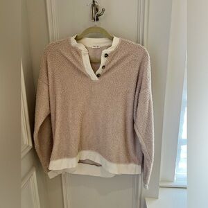 DONNI Sherpa sweatshirt | size M